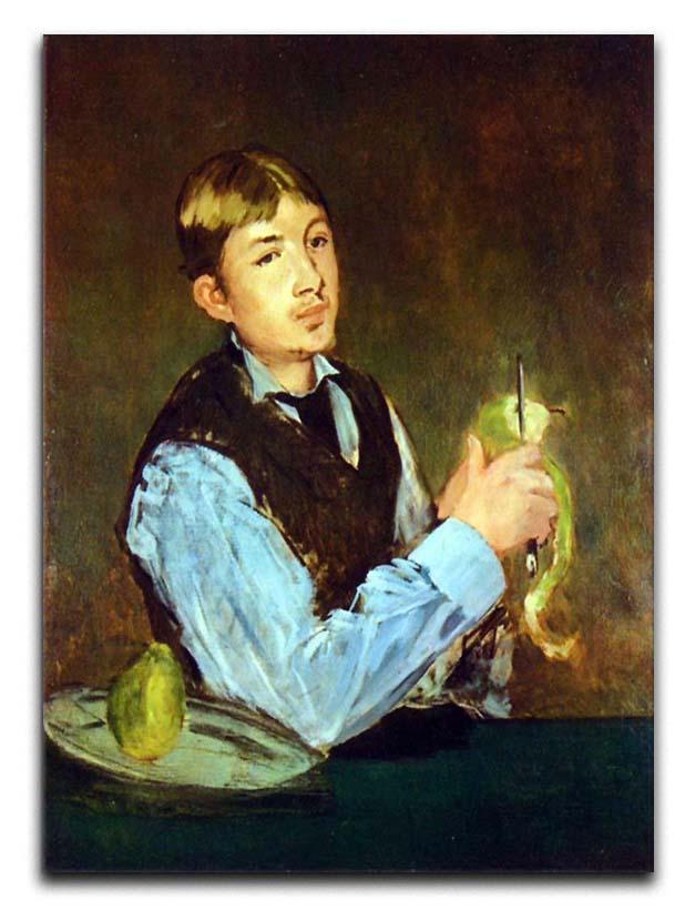 Portait of Leon Leenhoff by Manet Canvas Print or Poster  - Canvas Art Rocks - 1