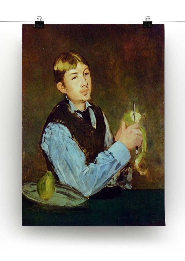 Portait of Leon Leenhoff by Manet Canvas Print or Poster - Canvas Art Rocks - 2