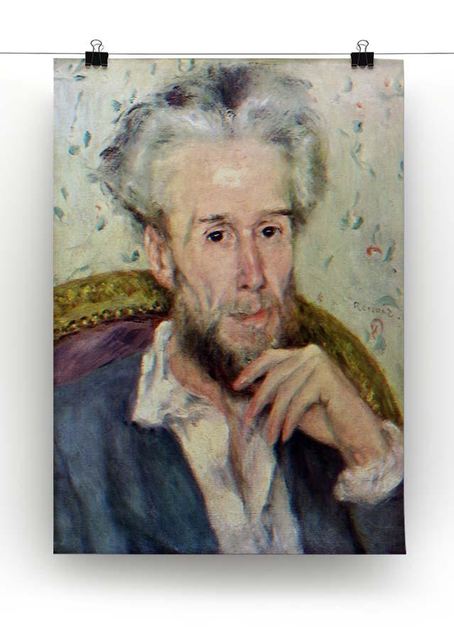 Portait of Victor Chocquet 2 by Renoir Canvas Print or Poster - Canvas Art Rocks - 2