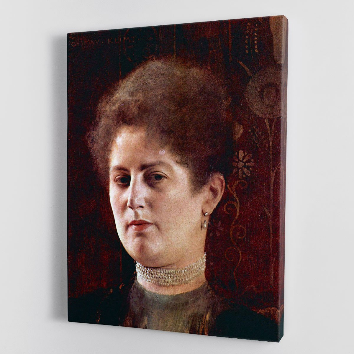 Portrai of a Woman by Klimt Canvas Print or Poster