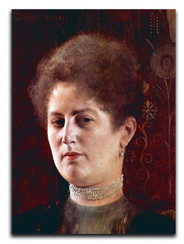 Portrai of a Woman by Klimt Canvas Print or Poster  - Canvas Art Rocks - 1