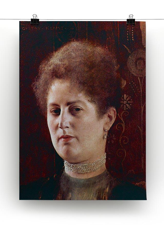 Portrai of a Woman by Klimt Canvas Print or Poster - Canvas Art Rocks - 2