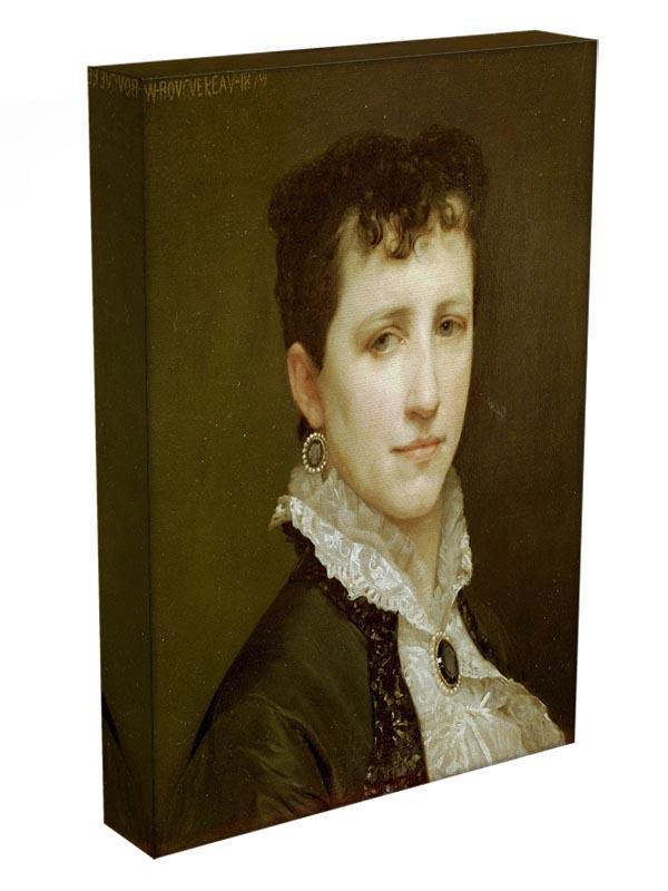 Portrait de Mademoiselle Elizabeth Gardner By Bouguereau Canvas Print or Poster - Canvas Art Rocks - 3