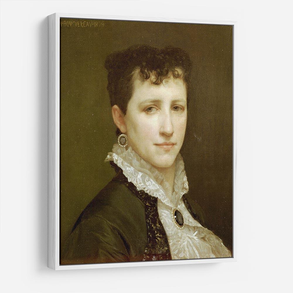 Portrait de Mademoiselle Elizabeth Gardner By Bouguereau HD Metal Print