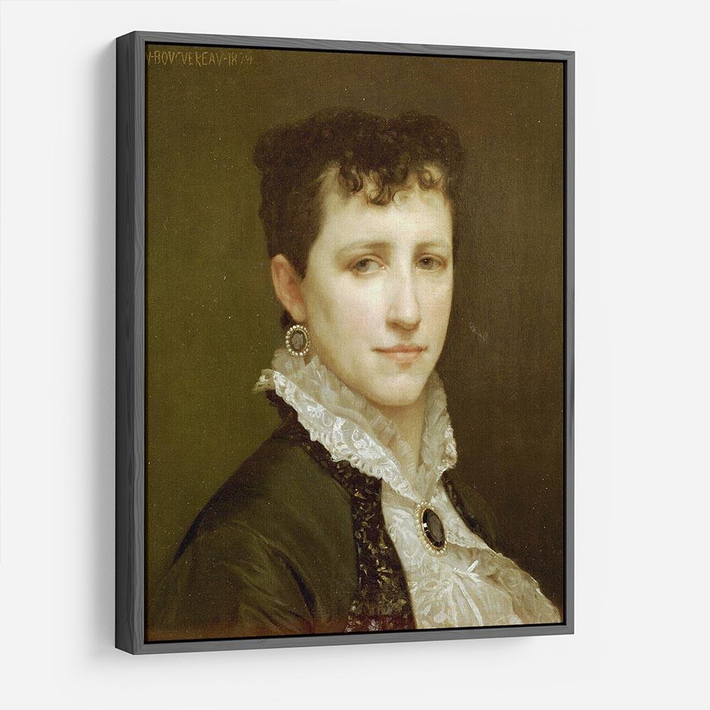 Portrait de Mademoiselle Elizabeth Gardner By Bouguereau HD Metal Print