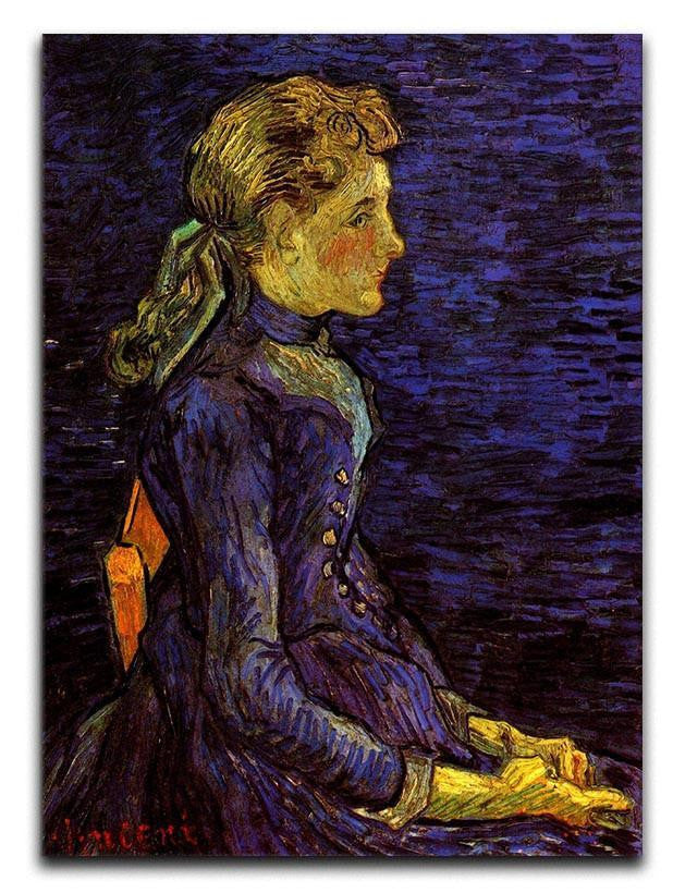 Portrait of Adeline Ravoux by Van Gogh Canvas Print & Poster  - Canvas Art Rocks - 1