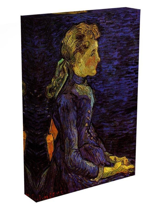 Portrait of Adeline Ravoux by Van Gogh Canvas Print & Poster - Canvas Art Rocks - 3