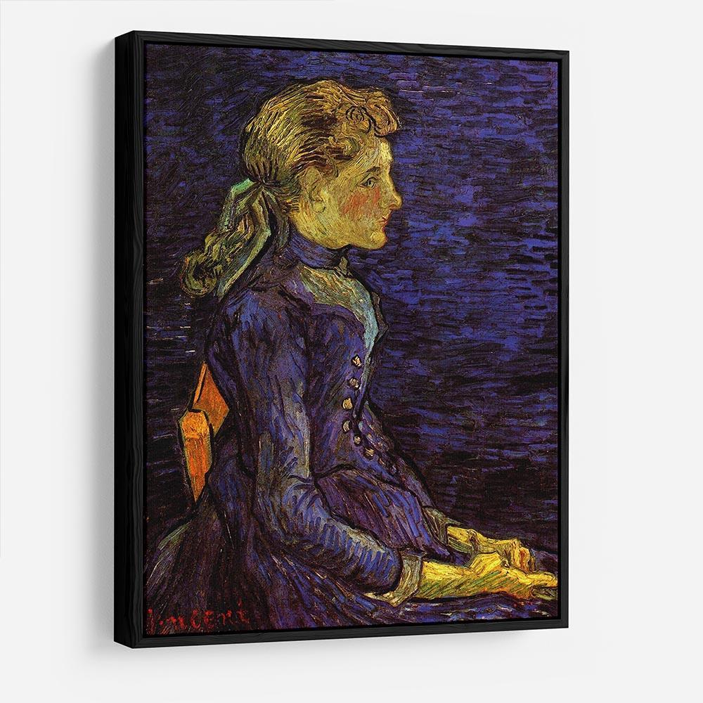 Portrait of Adeline Ravoux by Van Gogh HD Metal Print