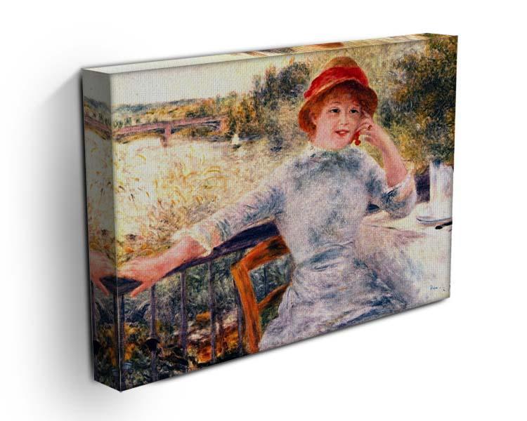 Portrait of Alphonsine Fournaise by Renoir Canvas Print or Poster - Canvas Art Rocks - 3