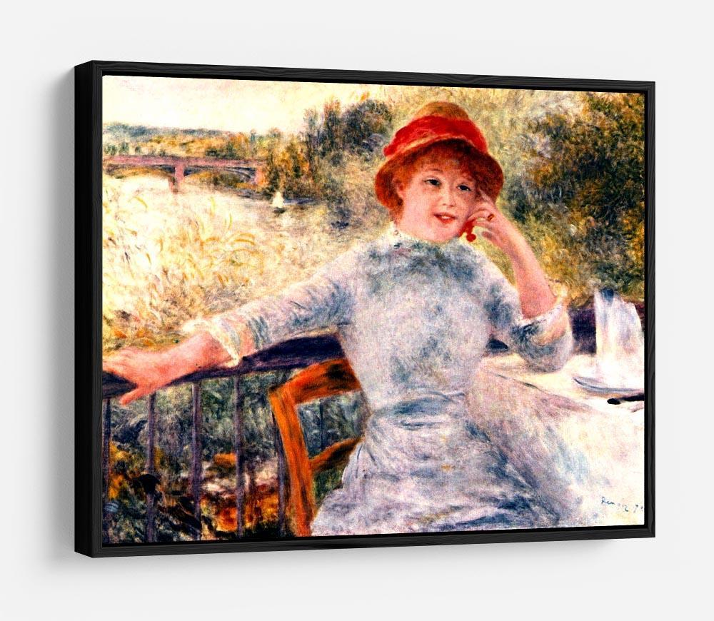 Portrait of Alphonsine Fournaise by Renoir HD Metal Print
