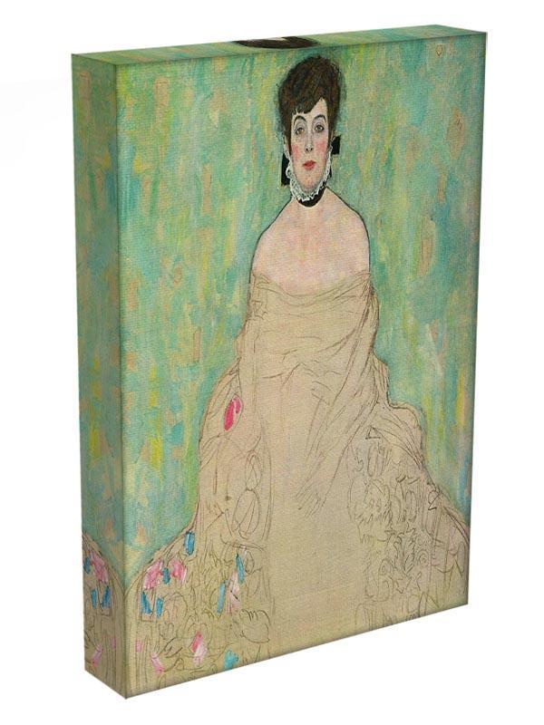 Portrait of Amalie Zuckerkandl by Klimt Canvas Print or Poster - Canvas Art Rocks - 3