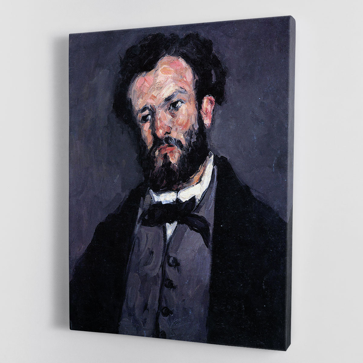 Portrait of Antony Valabrägue by Cezanne Canvas Print or Poster - Canvas Art Rocks - 1