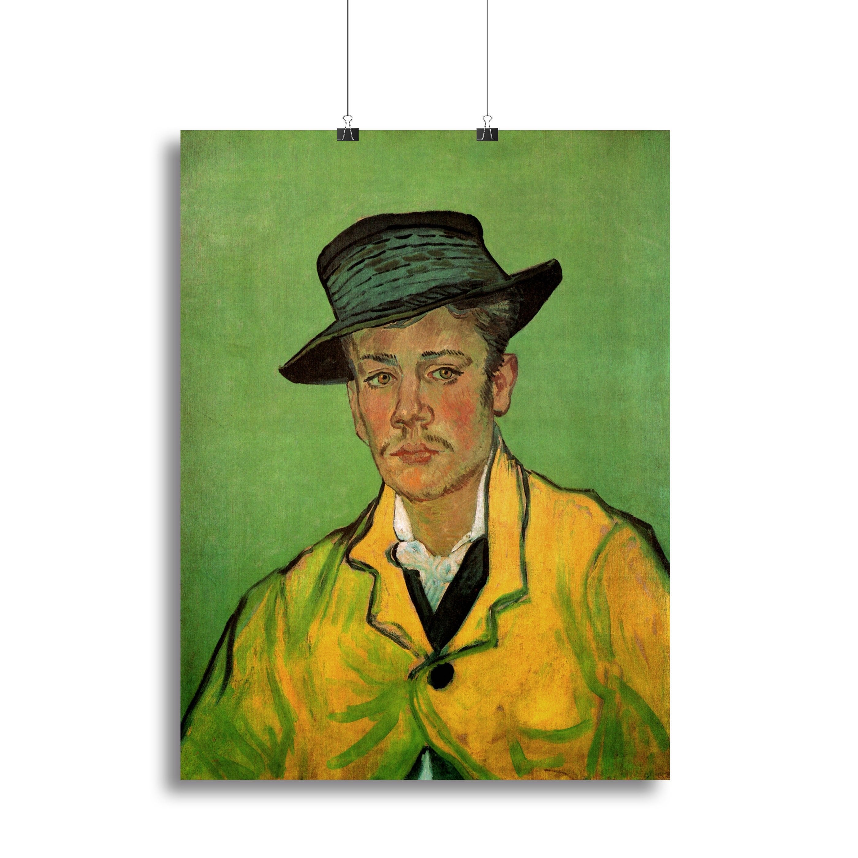 Portrait of Armand Roulin by Van Gogh Canvas Print or Poster