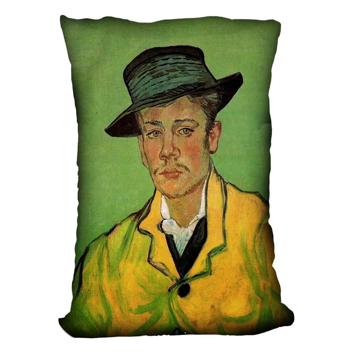 Portrait of Armand Roulin by Van Gogh Throw Pillow