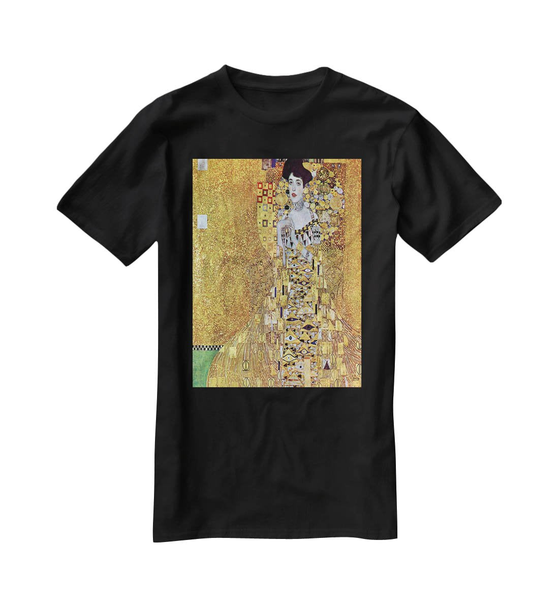 Portrait of Block Bauer 2 by Klimt T-Shirt - Canvas Art Rocks - 1