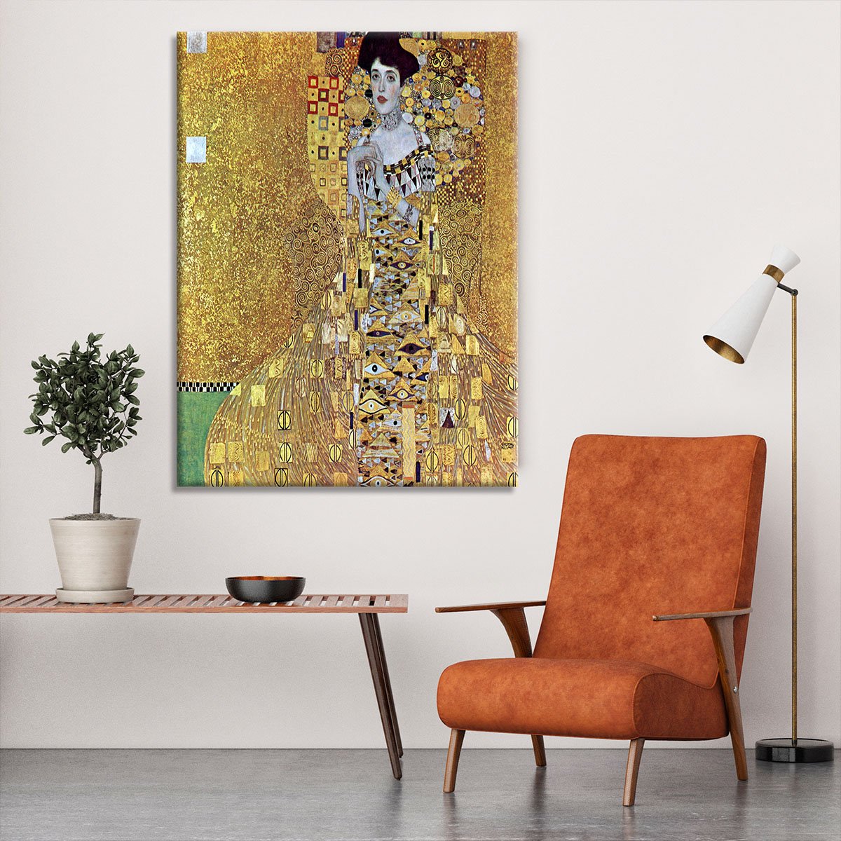 Portrait of Block Bauer 2 by Klimt Canvas Print or Poster