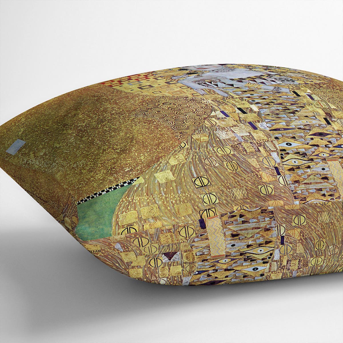 Portrait of Block Bauer 2 by Klimt Cushion
