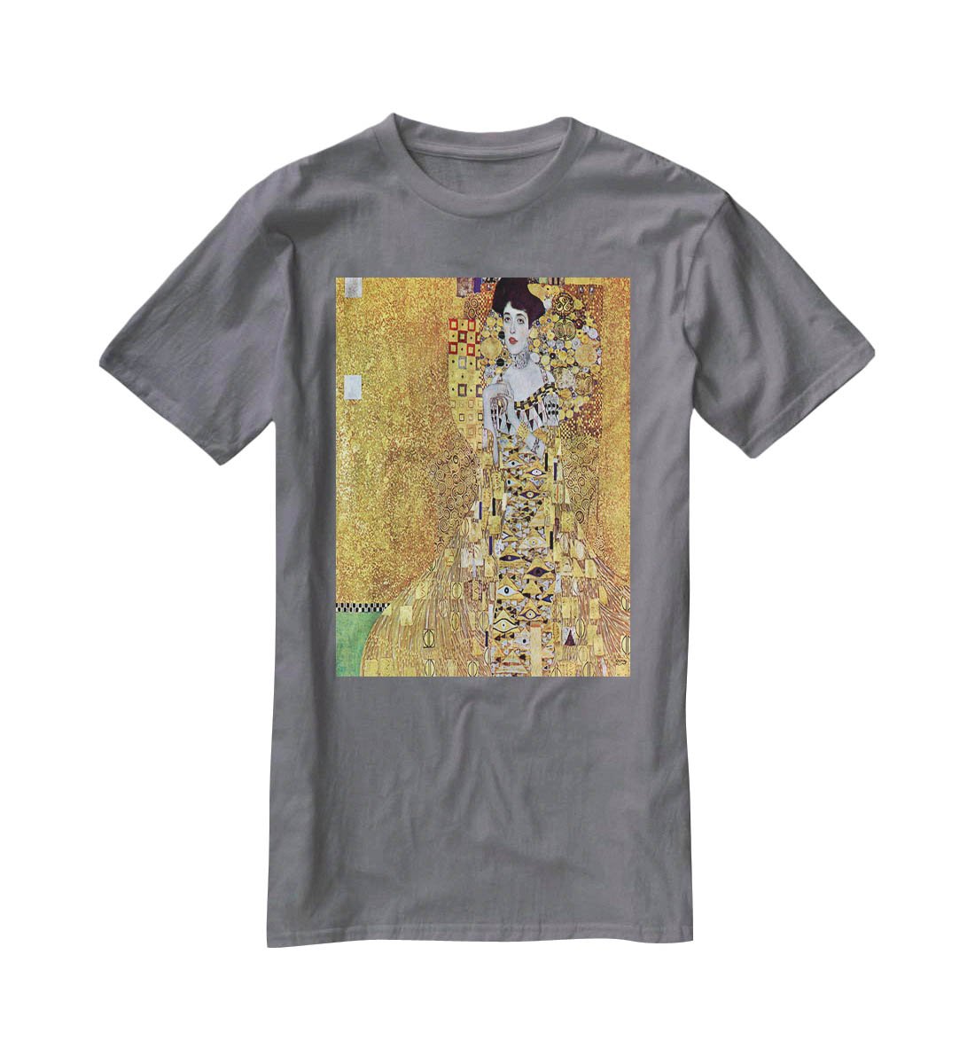 Portrait of Block Bauer 2 by Klimt T-Shirt - Canvas Art Rocks - 3
