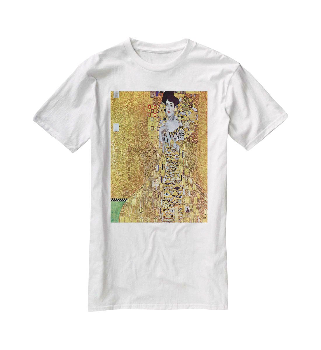 Portrait of Block Bauer 2 by Klimt T-Shirt - Canvas Art Rocks - 5