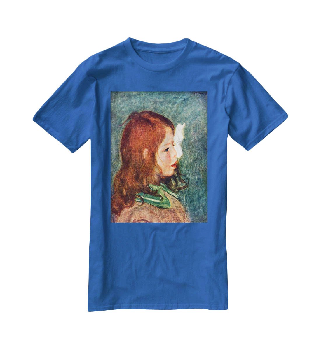 Portrait of Coco by Renoir T-Shirt - Canvas Art Rocks - 2