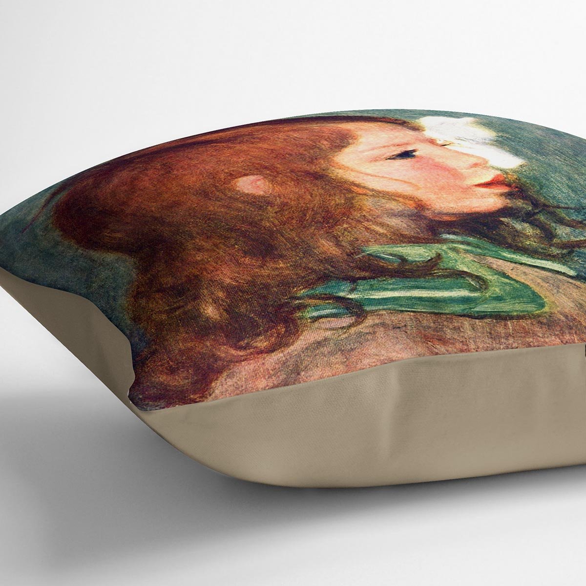 Portrait of Coco by Renoir Throw Pillow