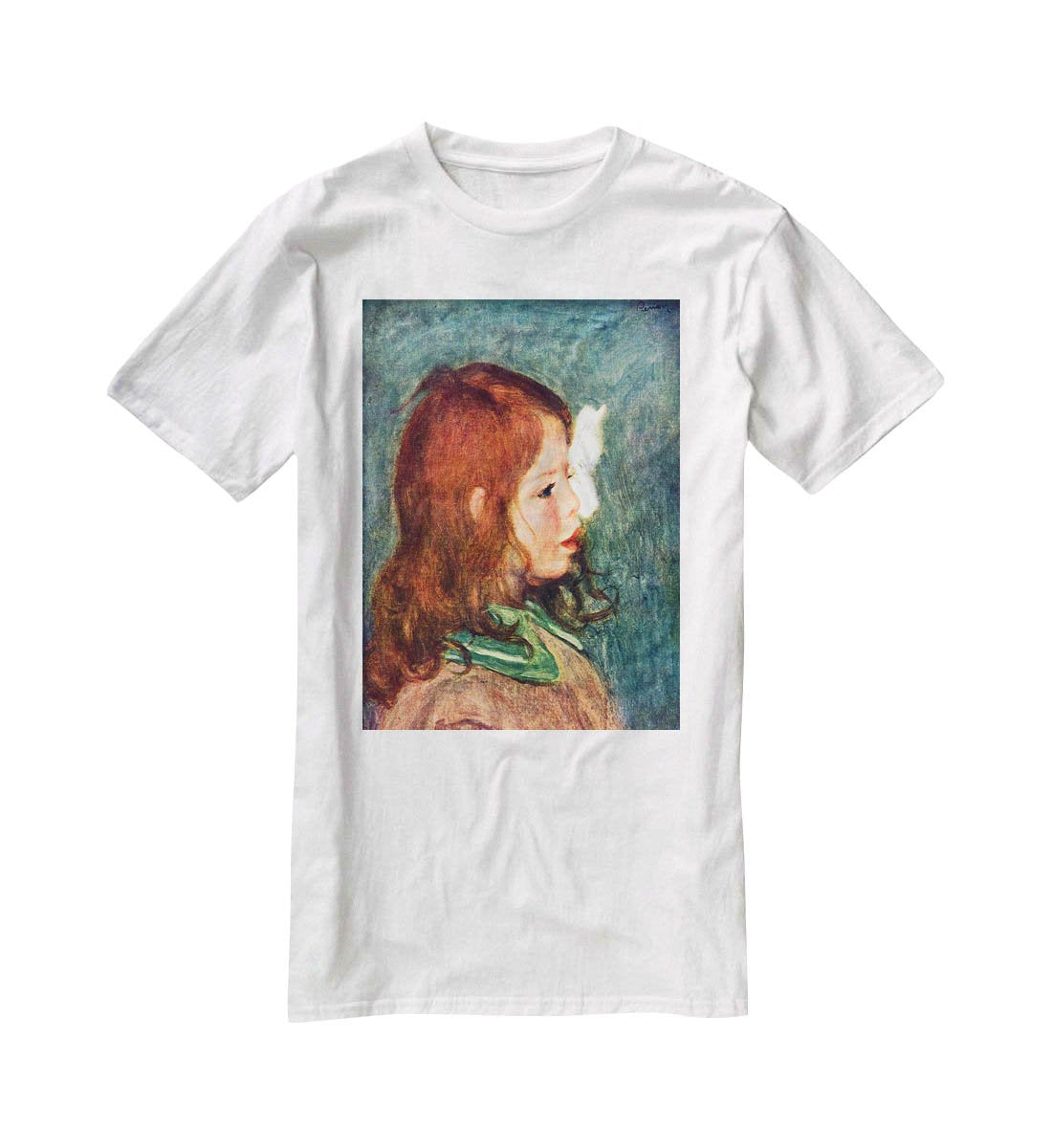 Portrait of Coco by Renoir T-Shirt - Canvas Art Rocks - 5