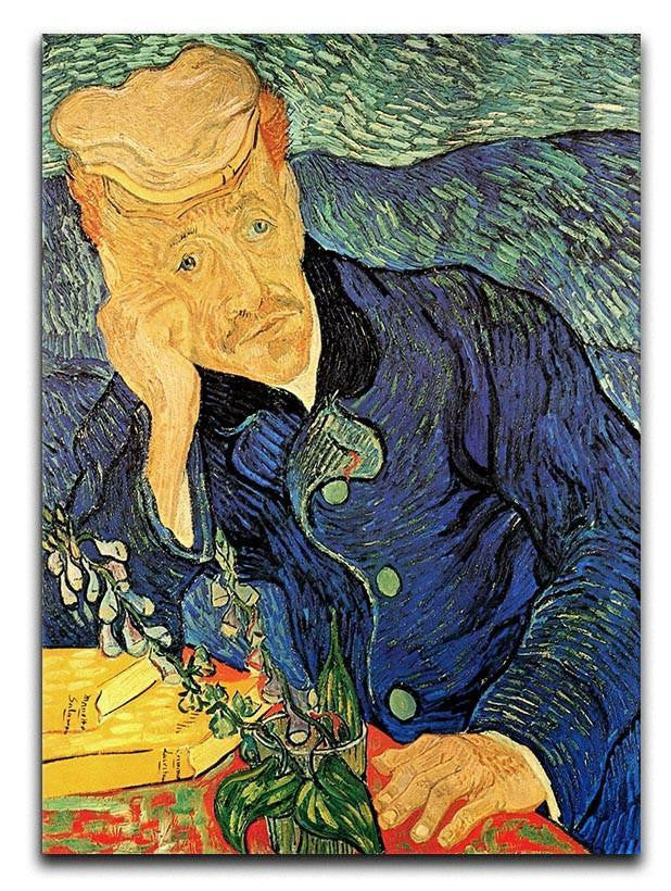 Portrait of Doctor Gachet 2 by Van Gogh Canvas Print & Poster  - Canvas Art Rocks - 1