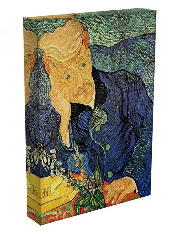 Portrait of Doctor Gachet 2 by Van Gogh Canvas Print & Poster - Canvas Art Rocks - 3