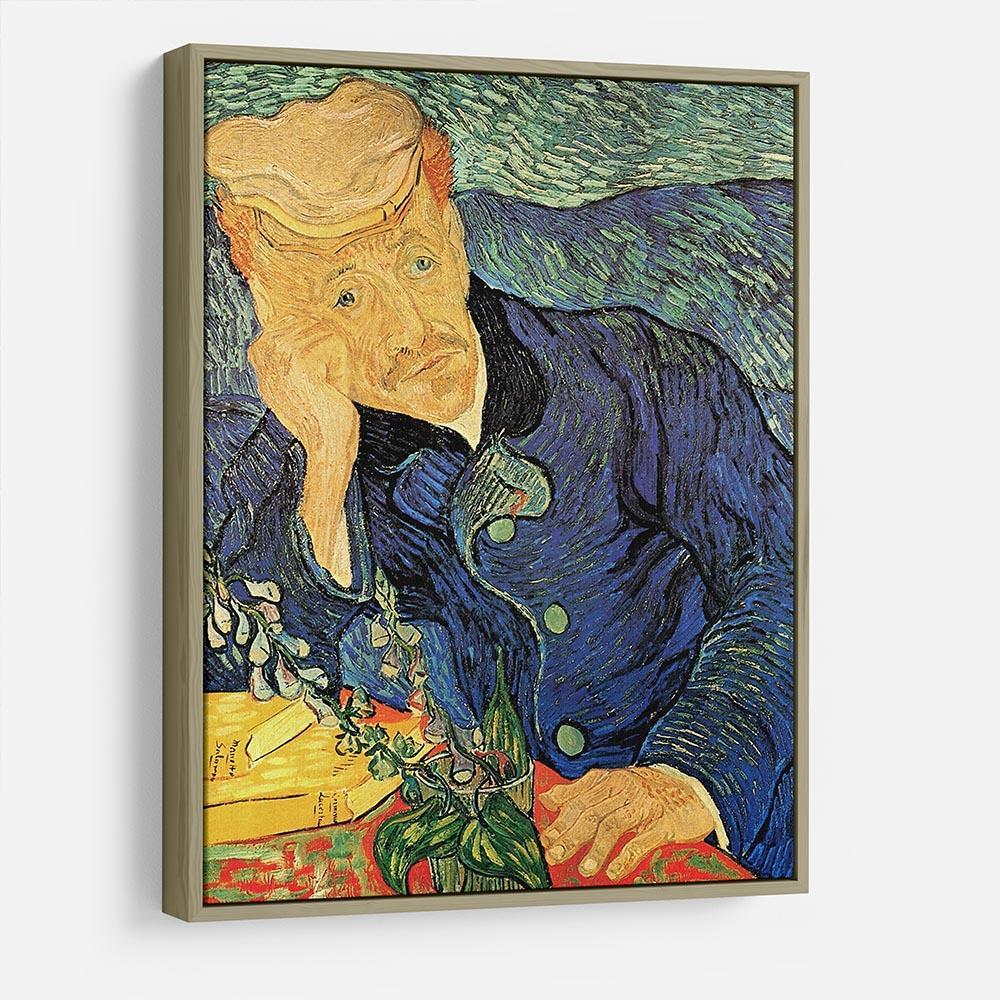 Portrait of Doctor Gachet 2 by Van Gogh HD Metal Print