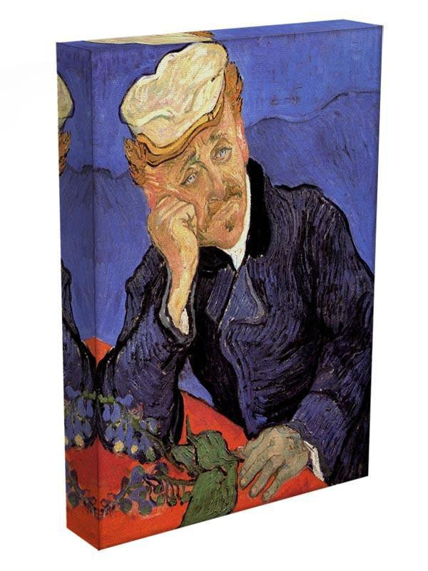 Portrait of Doctor Gachet by Van Gogh Canvas Print & Poster - Canvas Art Rocks - 3