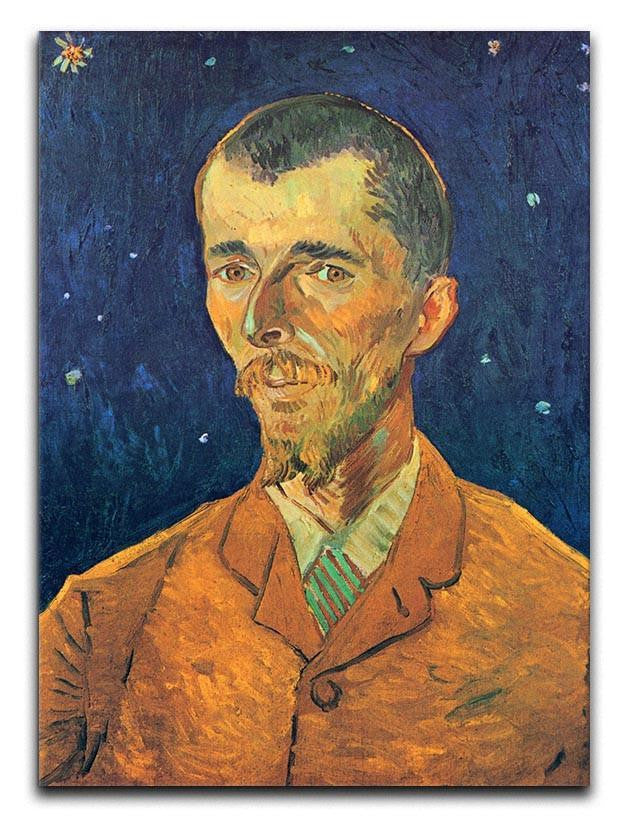 Portrait of Eugene Boch by Van Gogh Canvas Print & Poster  - Canvas Art Rocks - 1