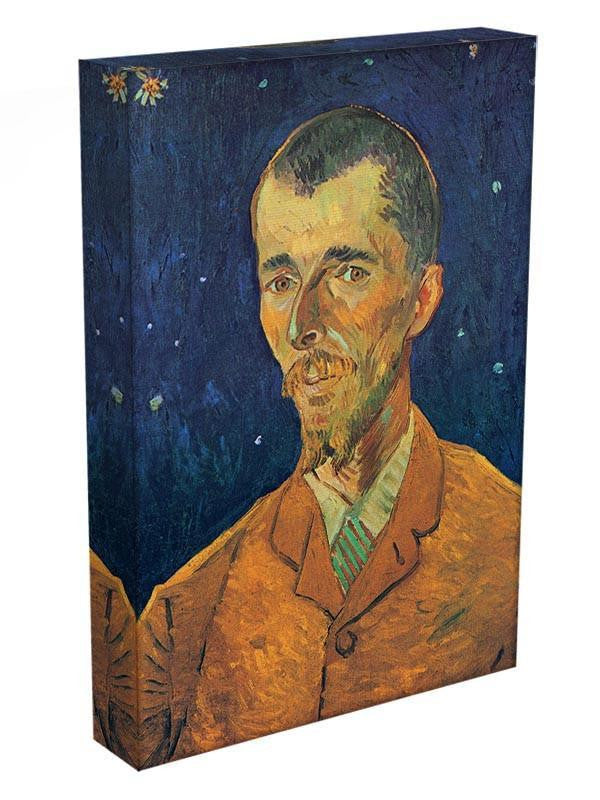 Portrait of Eugene Boch by Van Gogh Canvas Print & Poster - Canvas Art Rocks - 3