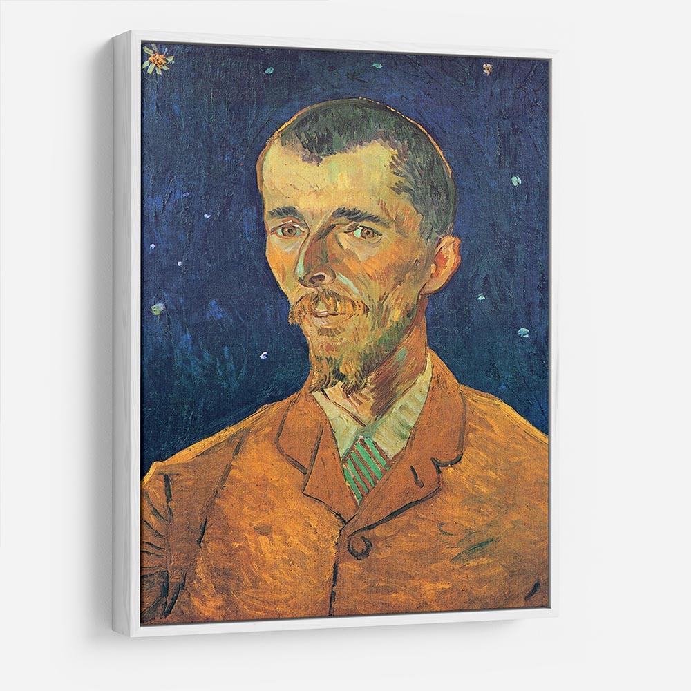 Portrait of Eugene Boch by Van Gogh HD Metal Print