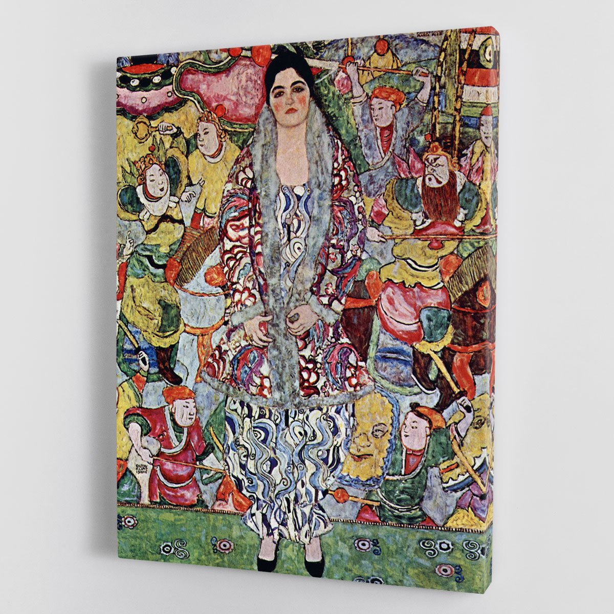 Portrait of Frederika Maria Beer by Klimt Canvas Print or Poster