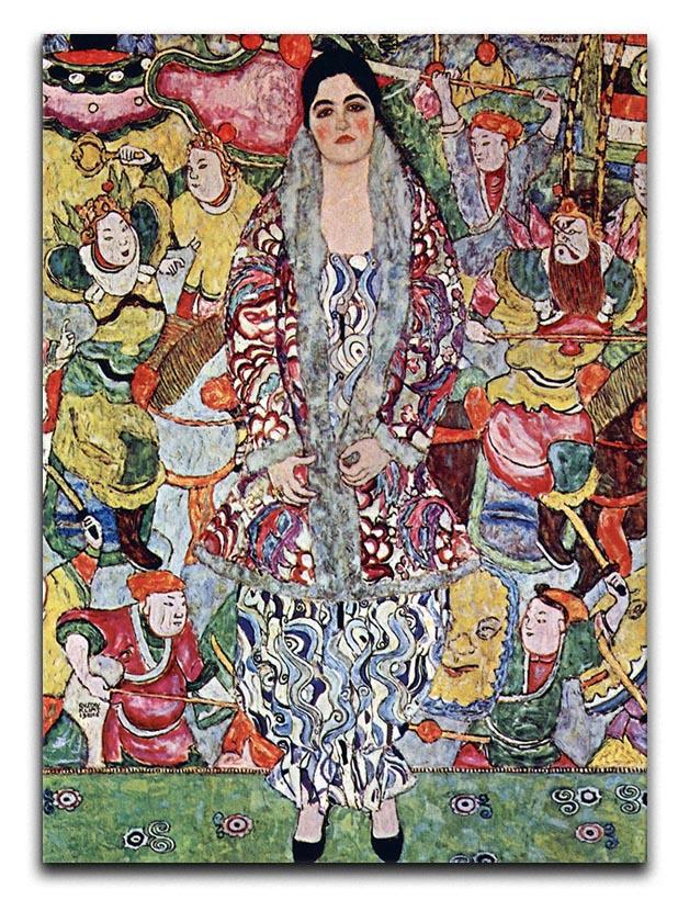 Portrait of Frederika Maria Beer by Klimt Canvas Print or Poster  - Canvas Art Rocks - 1