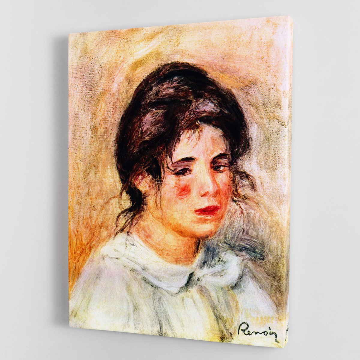 Portrait of Gabrielle by Renoir Canvas Print or Poster
