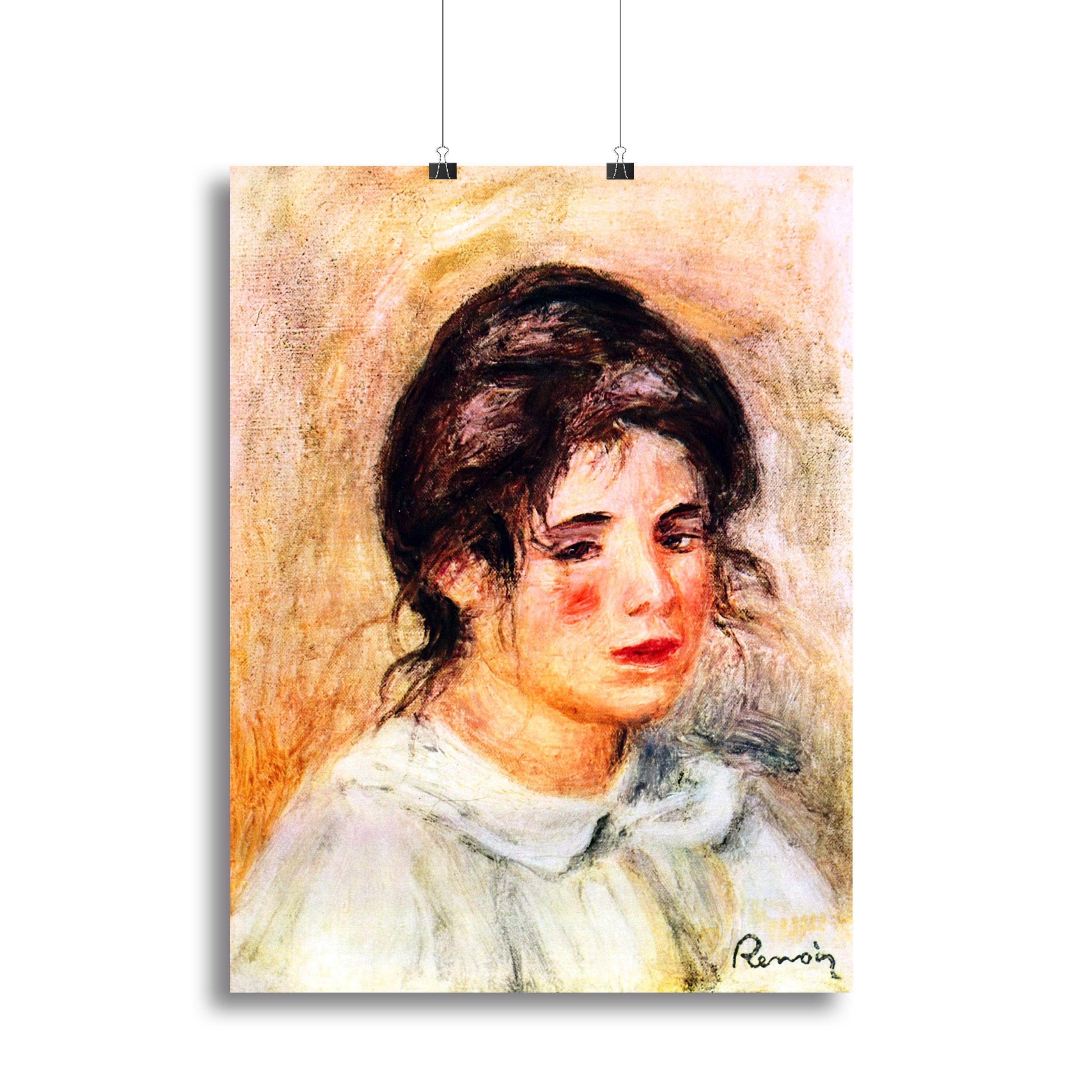 Portrait of Gabrielle by Renoir Canvas Print or Poster