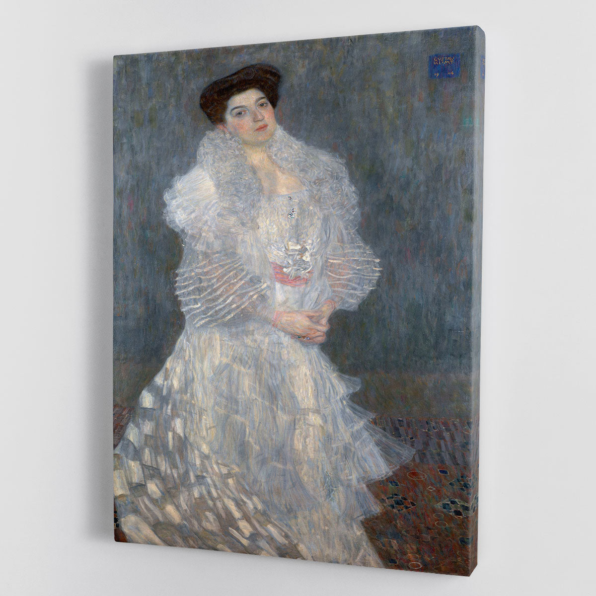Portrait of Hermine Gallia by Klimt Canvas Print or Poster - Canvas Art Rocks - 1