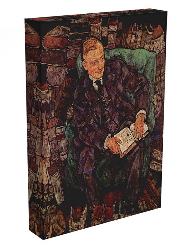 Portrait of Hugo Koller by Egon Schiele Canvas Print or Poster - Canvas Art Rocks - 3