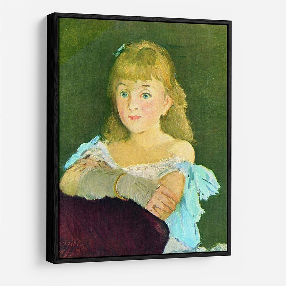 Portrait of Lina Campineanu by Manet HD Metal Print