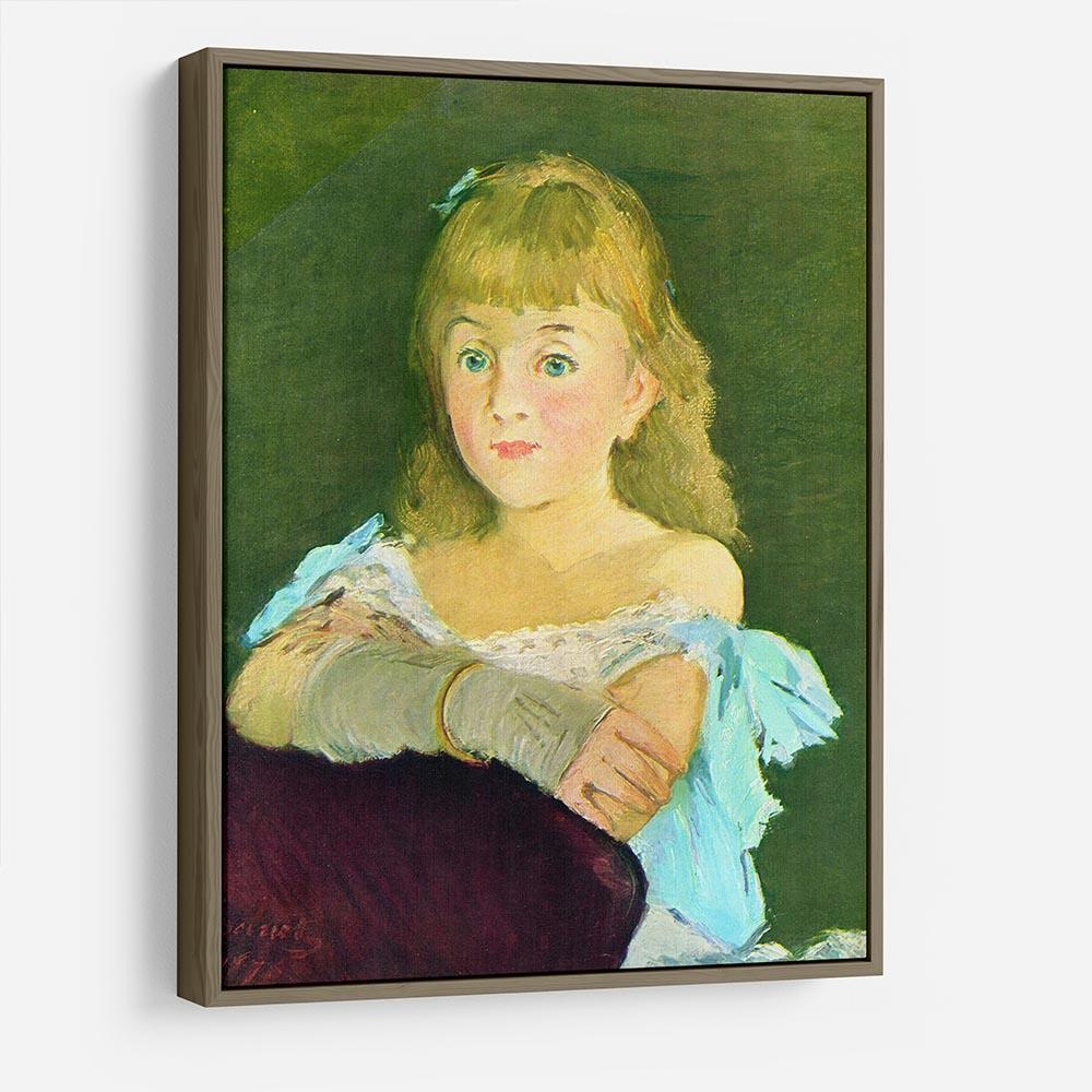 Portrait of Lina Campineanu by Manet HD Metal Print