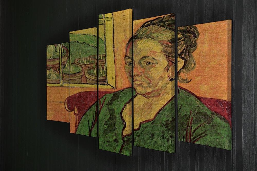 Portrait of Madame Augustine Roulin by Van Gogh 5 Split Panel Canvas - Canvas Art Rocks - 2