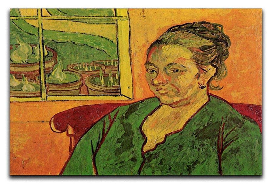 Portrait of Madame Augustine Roulin by Van Gogh Canvas Print & Poster  - Canvas Art Rocks - 1