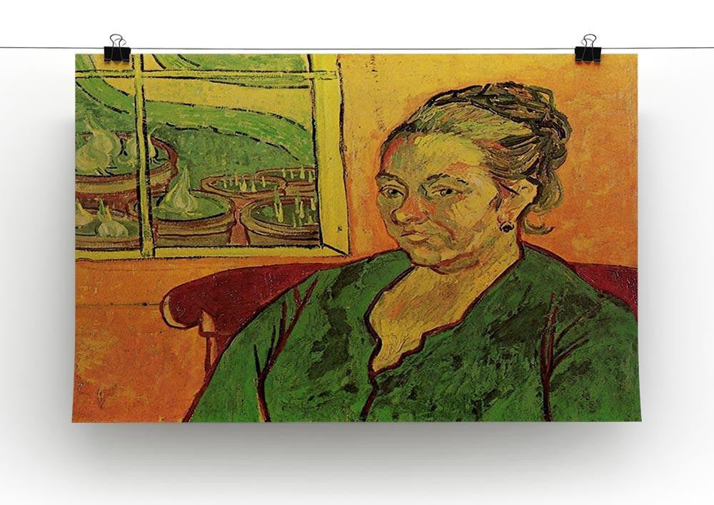 Portrait of Madame Augustine Roulin by Van Gogh Canvas Print & Poster - Canvas Art Rocks - 2