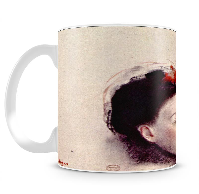 Portrait of Madame Lisle by Degas Mug - Canvas Art Rocks - 1