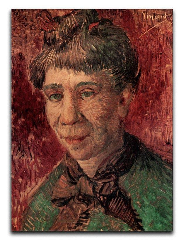 Portrait of Madame Tanguy by Van Gogh Canvas Print & Poster  - Canvas Art Rocks - 1
