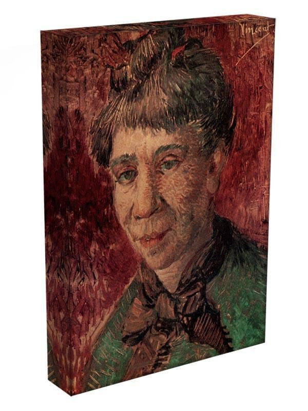 Portrait of Madame Tanguy by Van Gogh Canvas Print & Poster - Canvas Art Rocks - 3