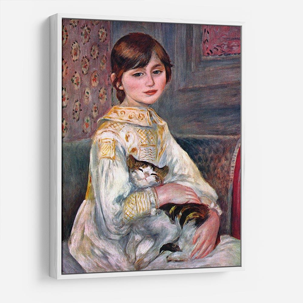 Portrait of Mademoiselle Julie Manet by Renoir HD Metal Print