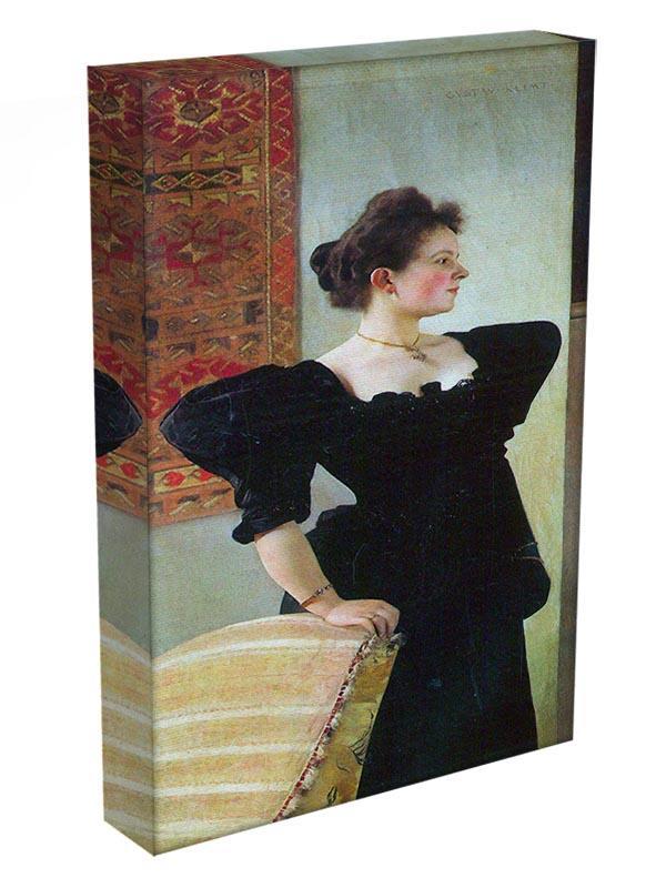 Portrait of Marie Breunig by Klimt Canvas Print or Poster - Canvas Art Rocks - 3