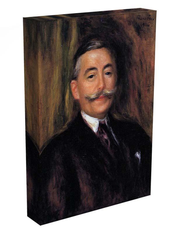 Portrait of Maurice Gangnat by Renoir Canvas Print or Poster - Canvas Art Rocks - 3